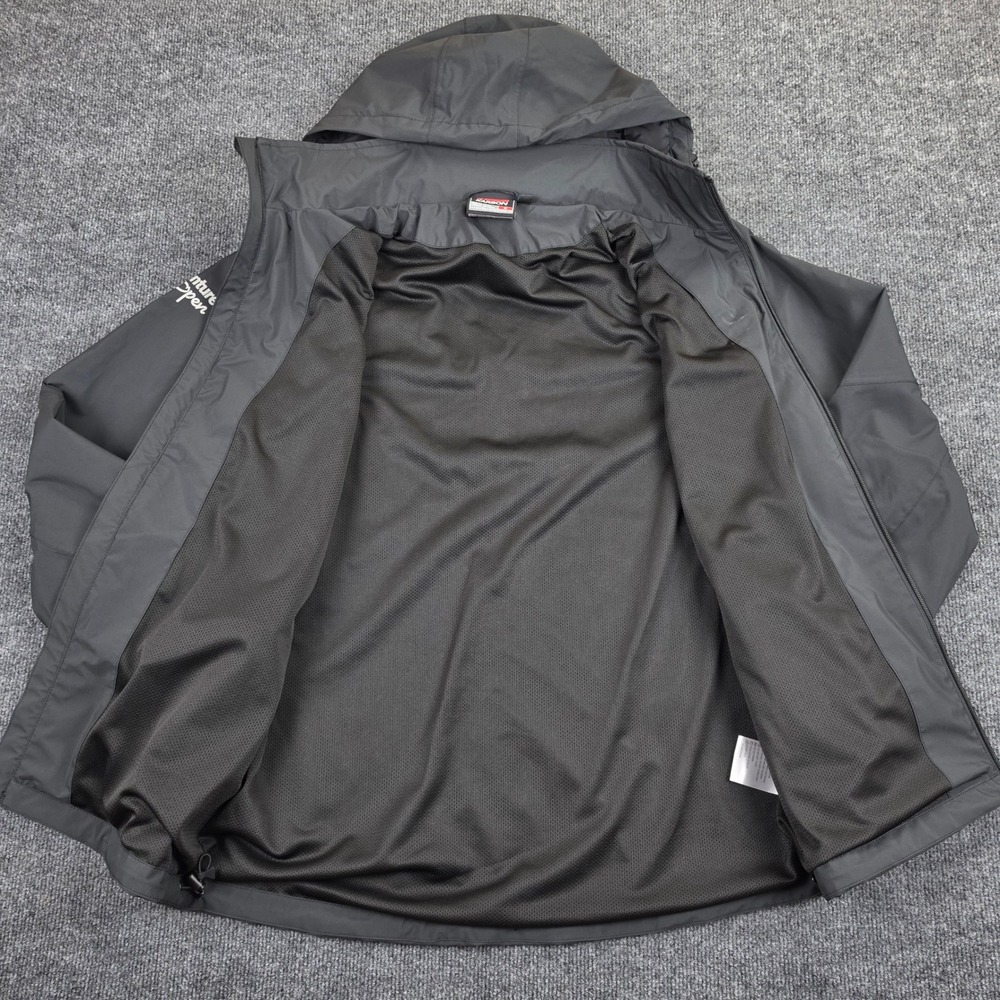 Karbon Endurance KR905 Hooded Jacket Black Mens S Soft Shell US Venture Open NWT - Picture 7 of 9